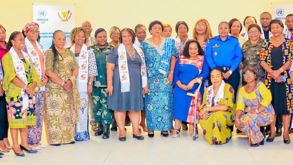 A group of women standing together