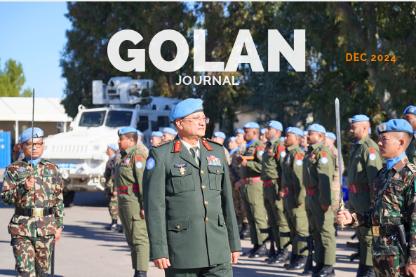 Golan - The UNDOF Journal, Edition 161, July - December 2024