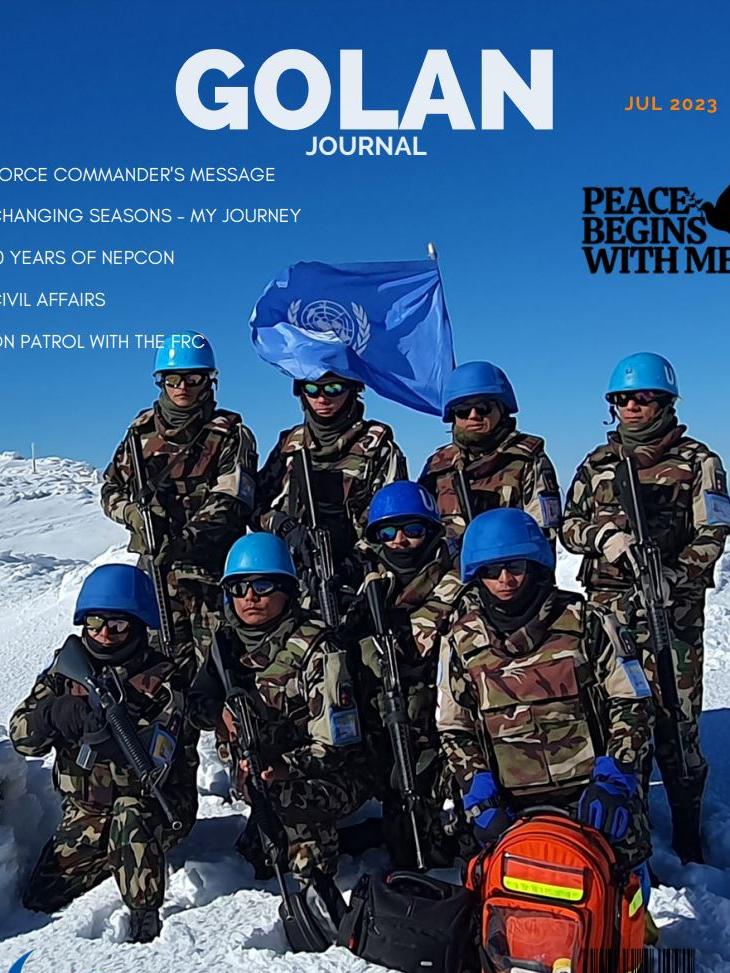 The GOLAN Journal Jul 2023