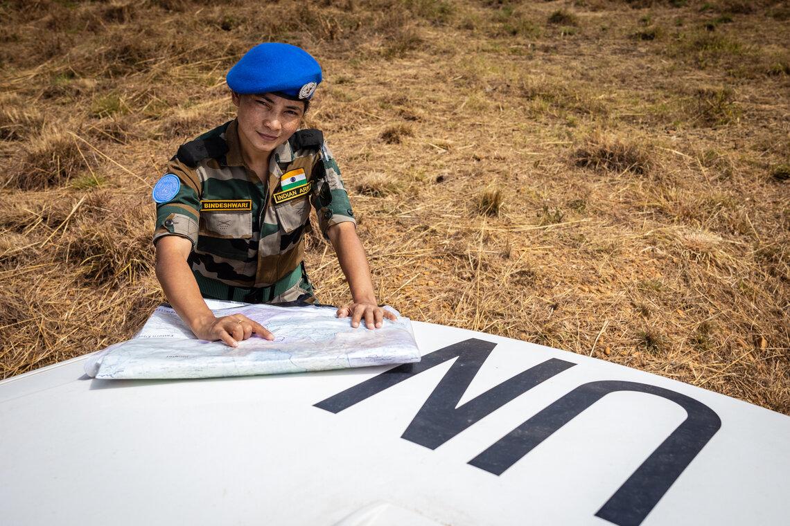 Improving peacekeeping's understanding of its operating environments through peacekeeping-intelligence is critical to strengthening the security of peacekeepers and the protection of civilians. Photo: UN/Gregorio Cunha